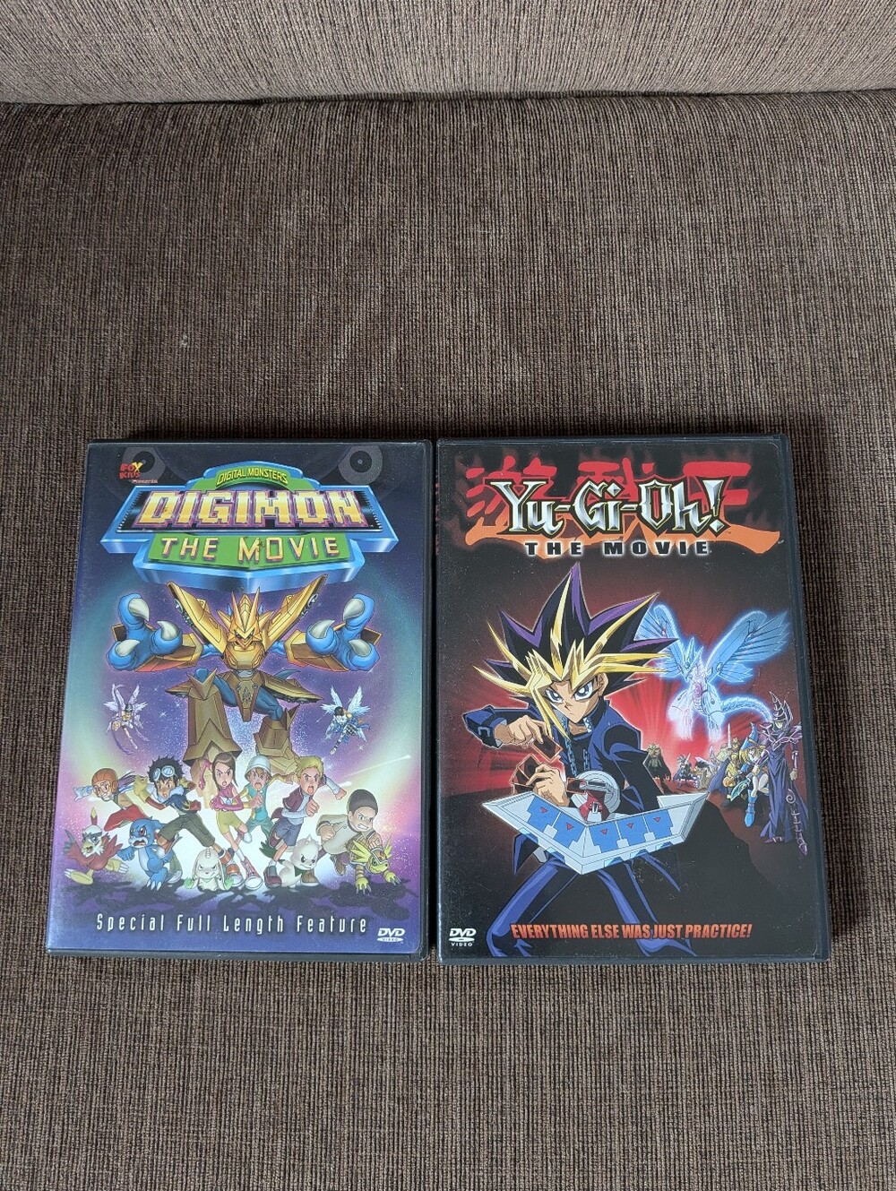 Digimon/Yu-Gi-Oh! The Movie - DVD